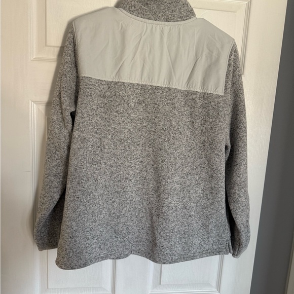 Gray LLBean Fleece Jacket - Picture 4 of 4